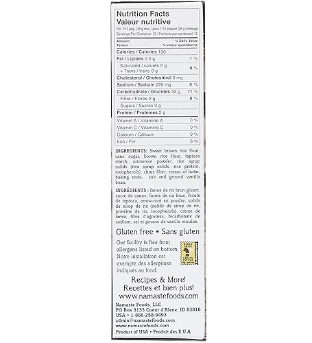 Miniatura 11 de Namaste Foods, Mezcla de magdalenas y bollos sin gluten, bolsas de 16 onzas (paquete de 6)