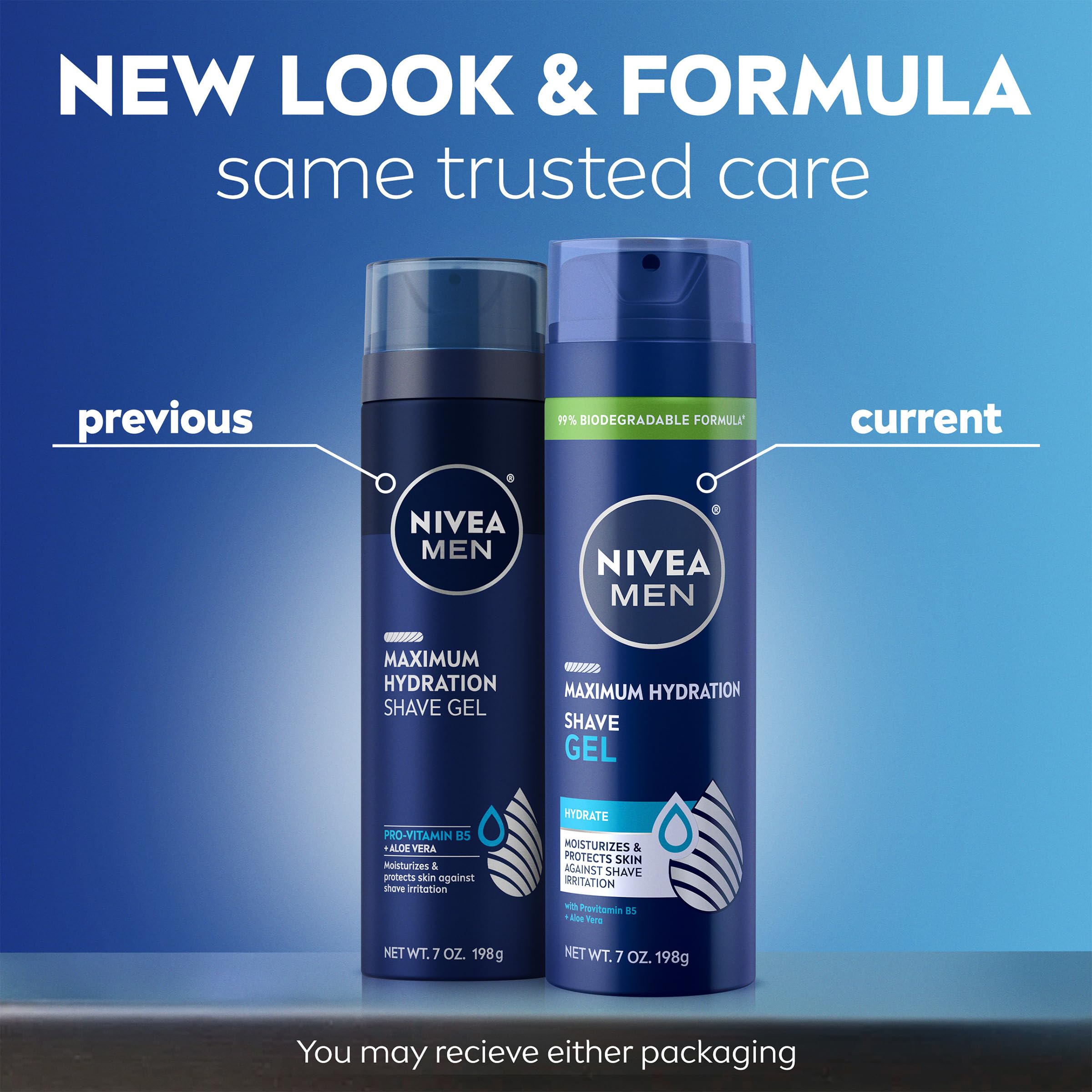NIVEA MEN Shave Gel - Maximum Hydration Multipack -2