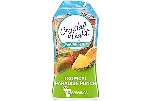 Crystal Light: Zero Cal, Caffeine Kick, Tropical Paradise