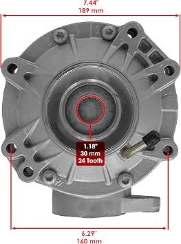 Caltric 703501033 Rear Differential Diff Compatible with CanAm Complete Rear Differential