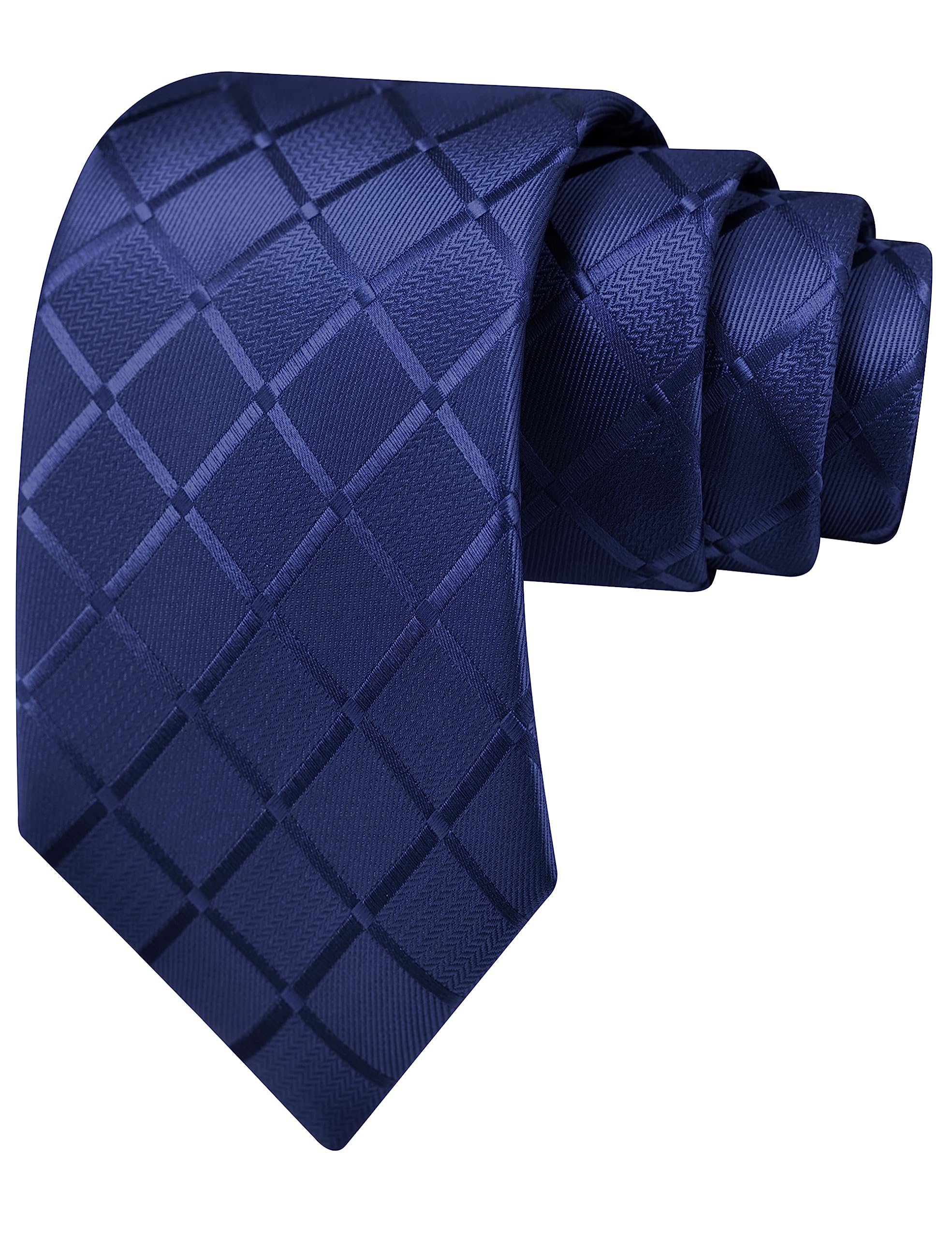 GUSLESON 3.15"(8cm) Fashion Striped PaisleyTies Mens Plaid Flower Necktie for Wedding