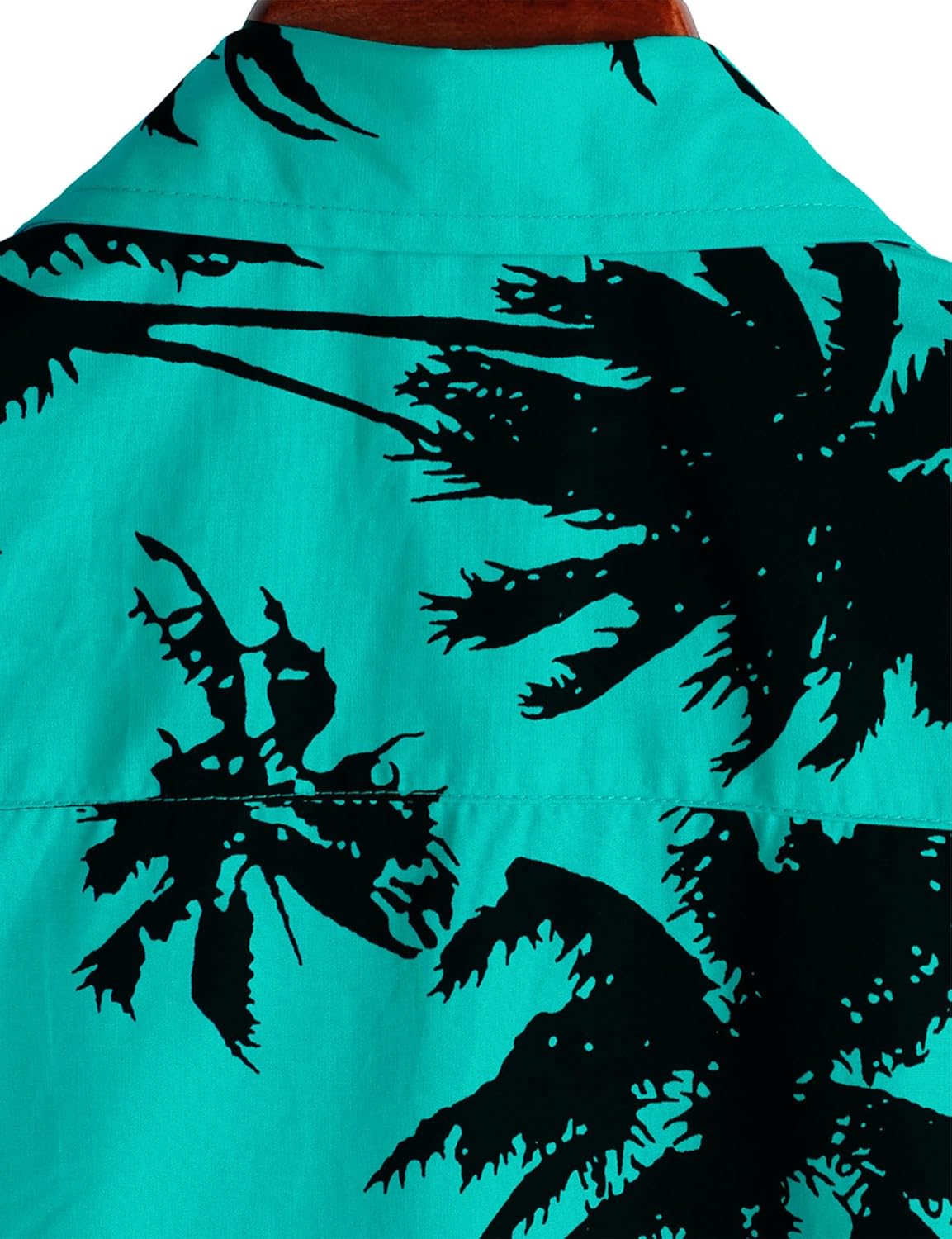 VATPAVE Mens 100% Cotton Hawaiian Shirts Floral Short Sleeve Button Down Shirts Summer Beach Shirts - Image 6