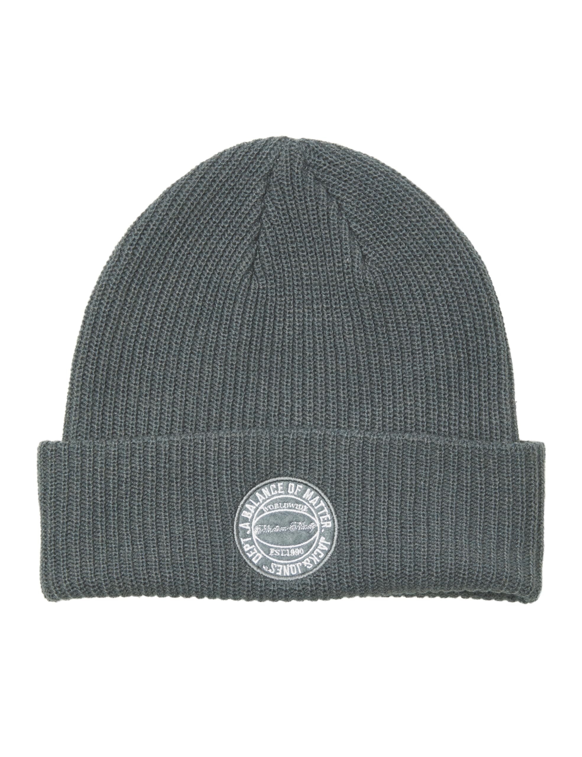 Jack & Jones Men's Iron Gate Jaclotus Beanie Styd Aw24, One Size