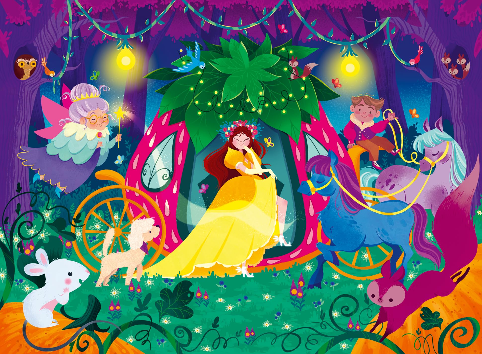 Ravensburger The Magical Journey 150 Piece XXL Jigsaw Puzzle for Kids Age 7+ | Fantasy Fairytale Unicorn & Fairy Puzzle | Extra Large Pieces Children’s Puzzle Game