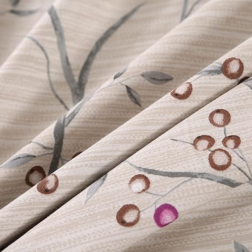 Miniatura 4 de VINILITE Juego de fundas de edredón 100 algodón 3 piezas de calidad de hotel de lujo juego de ropa de cama tamaño Queen ultra suave transpirable