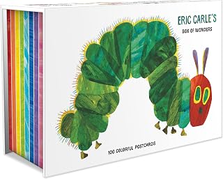 Eric Carle's Box of Wonders: 100 Vibrant Postcards from Hungry Caterpillar, Brown Bear & More
