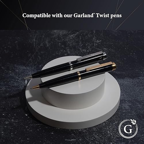 Miniatura 5 de Garland Universal #1 - Recambio de bolígrafo compatible con Cross, fabricado en Estados Unidos, punta media de 0.039 pulgadas, escritura suave,