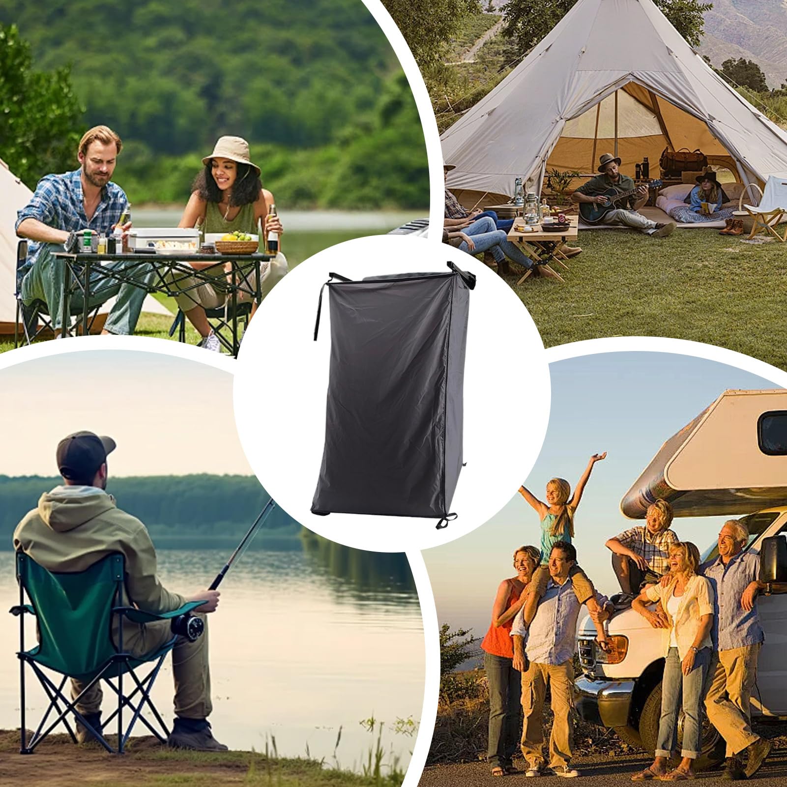 Cabine De Douche Extérieure - Abri De Douche Portable Et Imperméable,Pièces Extérieures pour Camping-Car pour Plage, Véhicules, Balcon, Patio, Bateau, Cabine De Changement, Toilettes, Jardin