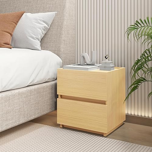 Miniatura 32 de furtble Cómoda apilable de 2 cajones, cómoda pequeña para armario, mesita de noche moderna para dormitorio, mesa auxiliar con cajón de Classic