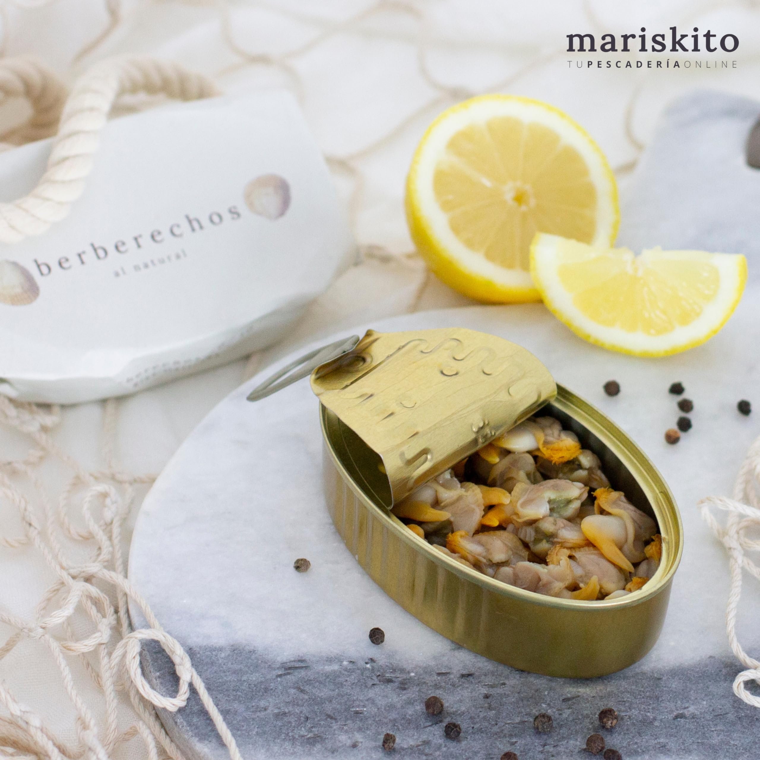 MARISKITO | Pack La Mar de Gourmet - 12 Conservas Gourmet - Latas de Conservas Gallegas - Caja Regalo - Lote de Productos Delicatessen