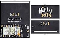 Vista 92 de Tarjeta de boda, con dos aperturas de tira para desgarrar, con ventana de plástico transparente que deja ver dinero, cheques o tarjetas de regalo