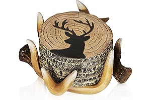 Deer Antler Coasters: Elevate Your Rustic Cabin Charm