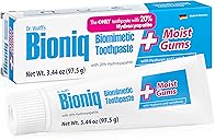 Bioniq Plus+ Gum Formula - 20% Hydroxyapatite Toothpaste, bioHAP and Fluoride Free Toothpaste for Daily Use, Clinically Tested - Our Expert for Enamel and Gum Care - 1 x 3.44 Oz