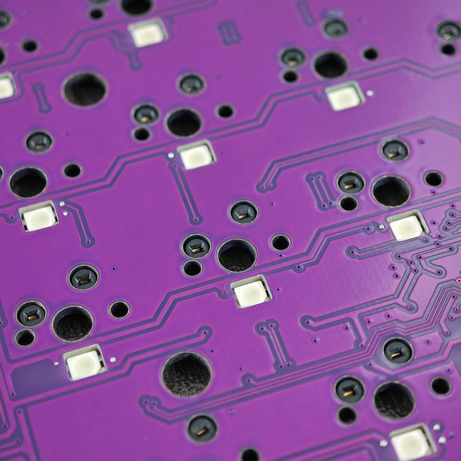 YMDK Split Keyboard Corne V4.1 46 Keys Ergonomic Hotswappable 40% Layout 3D PLA RGB QMK Vial All Key Programmable Mini Independent Gaming Keyboard Kit