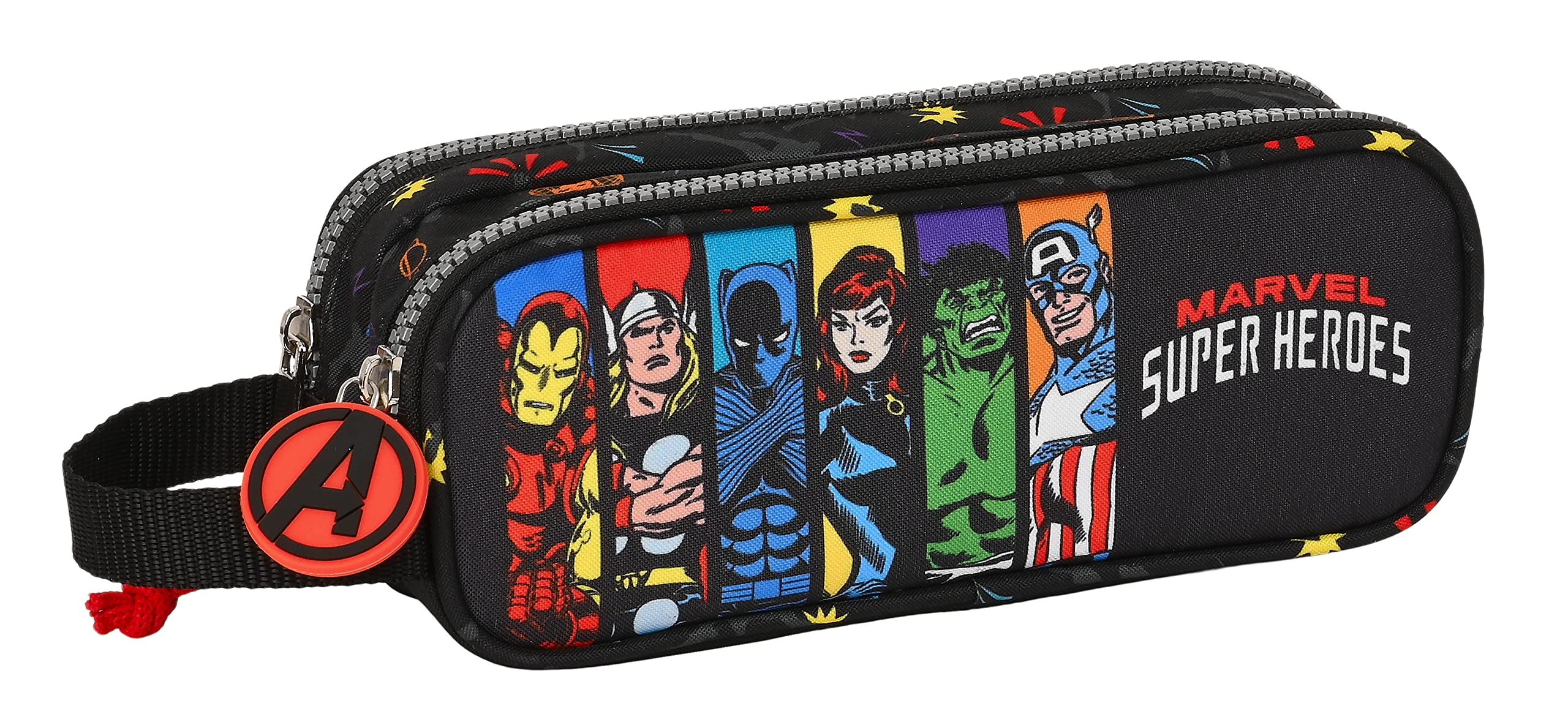 PORTATODO DOBLE AVENGERS "SUPER HEROES"