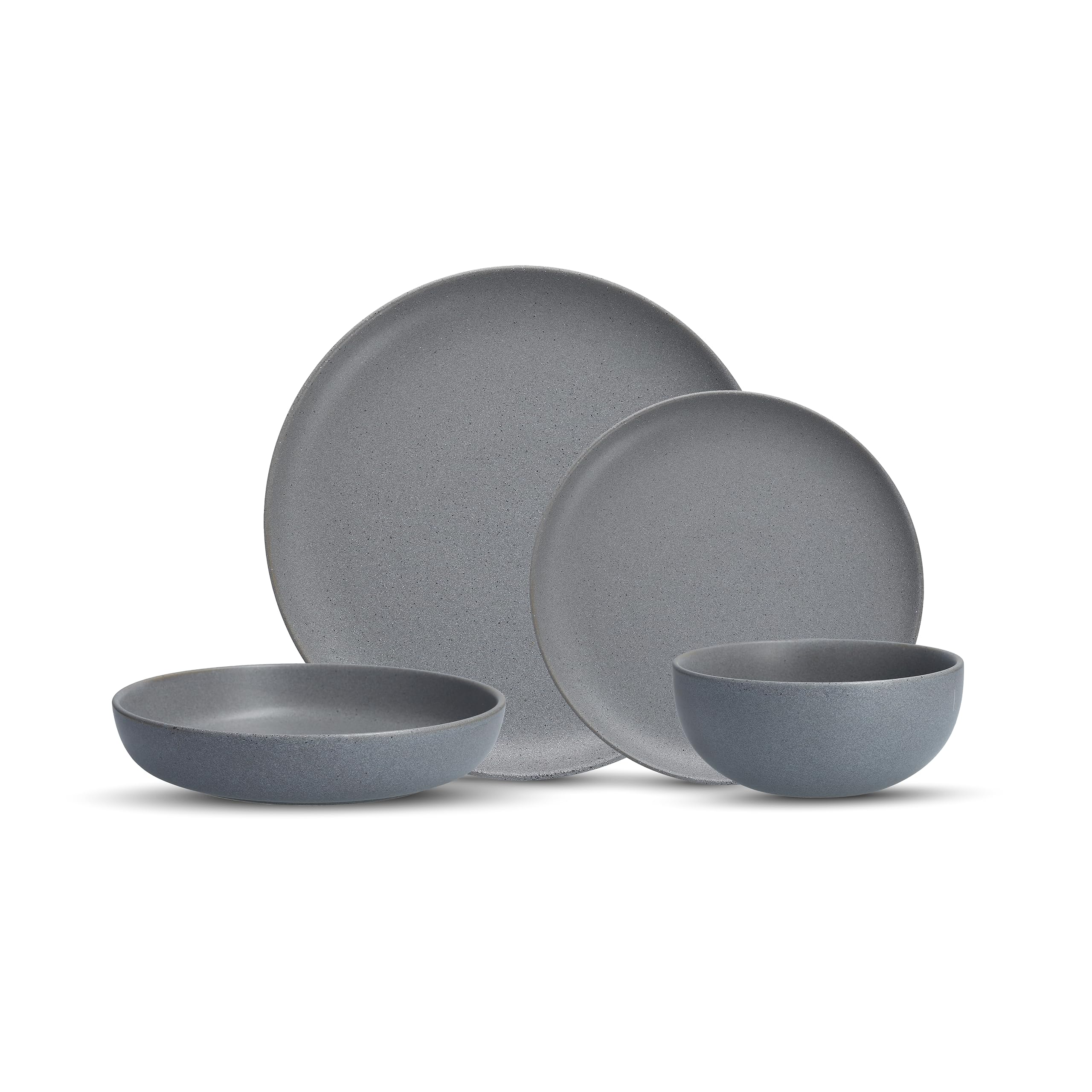 Amazon.com: Fortessa Sound Stoneware 16 Piece Dinnerware Set