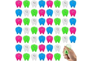 50 Pcs Mini Tooth Toys for Dental Distraction