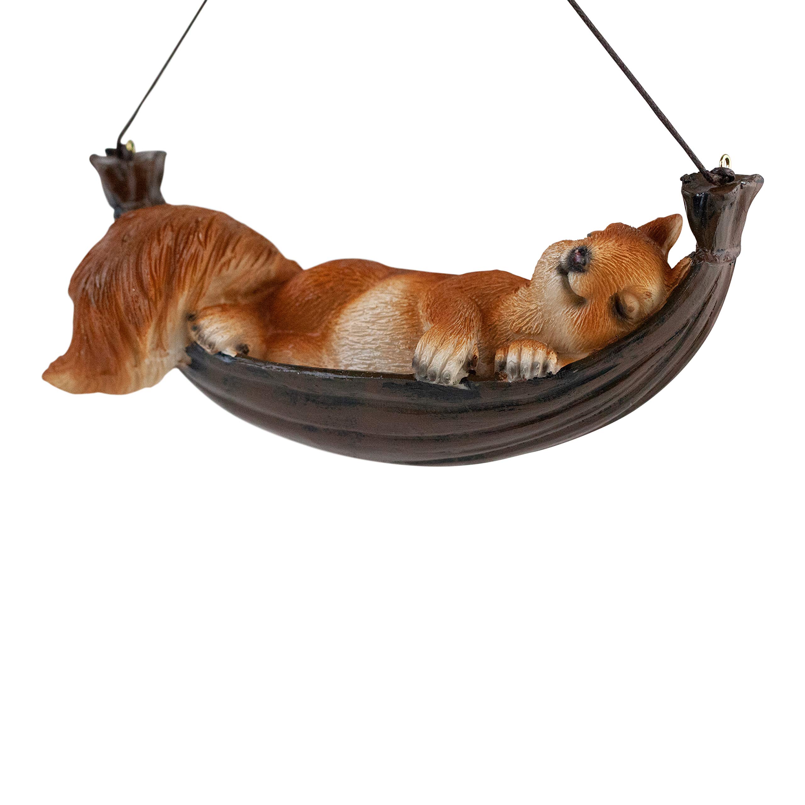 Felix The Sleeping Hanging Squirrel Animal Garden Ornament