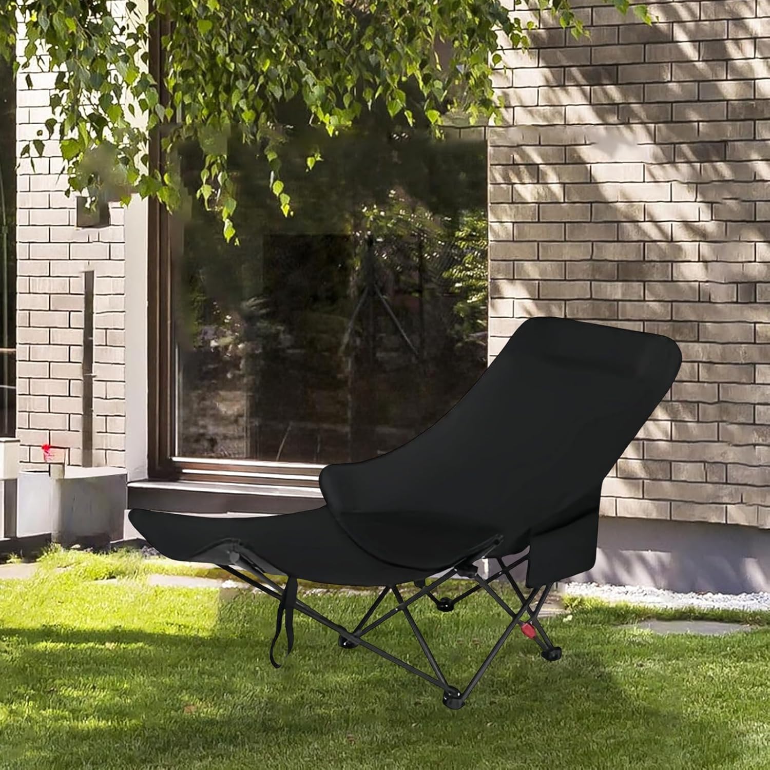 4段階調整 ハイバックムーンチェア フットレスト付き 折りたたみ式 椅子 楽天市場】MOON LENCE アウトドアチェア Allstyleイス