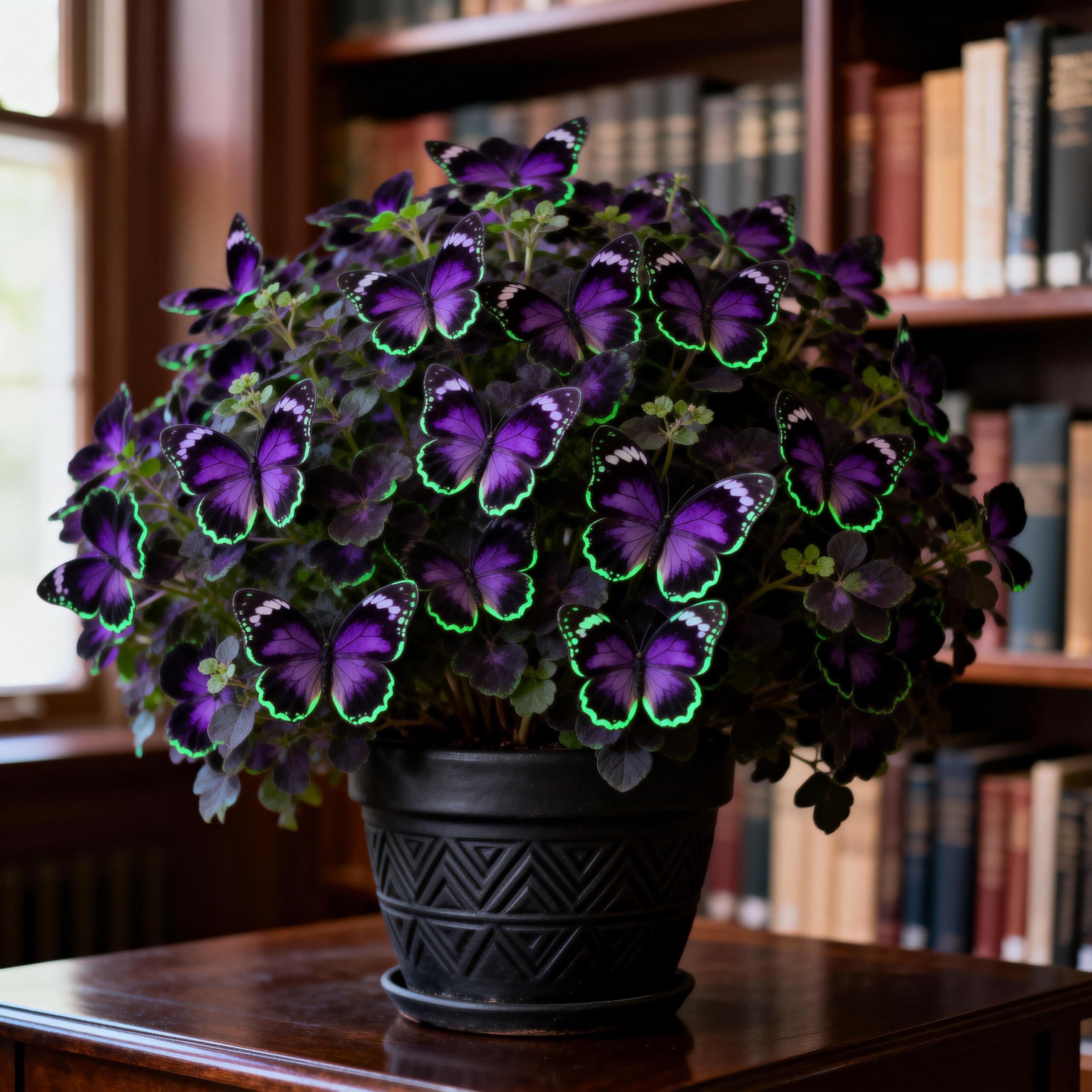 Perennial/Butterfly Flower/Striking Hosta Bulbs Mix for Planting Now UK/Potted Viewing/Excellent Display,Strong Plants That Grow Well/Hostas rhizomes-6bulbs-B