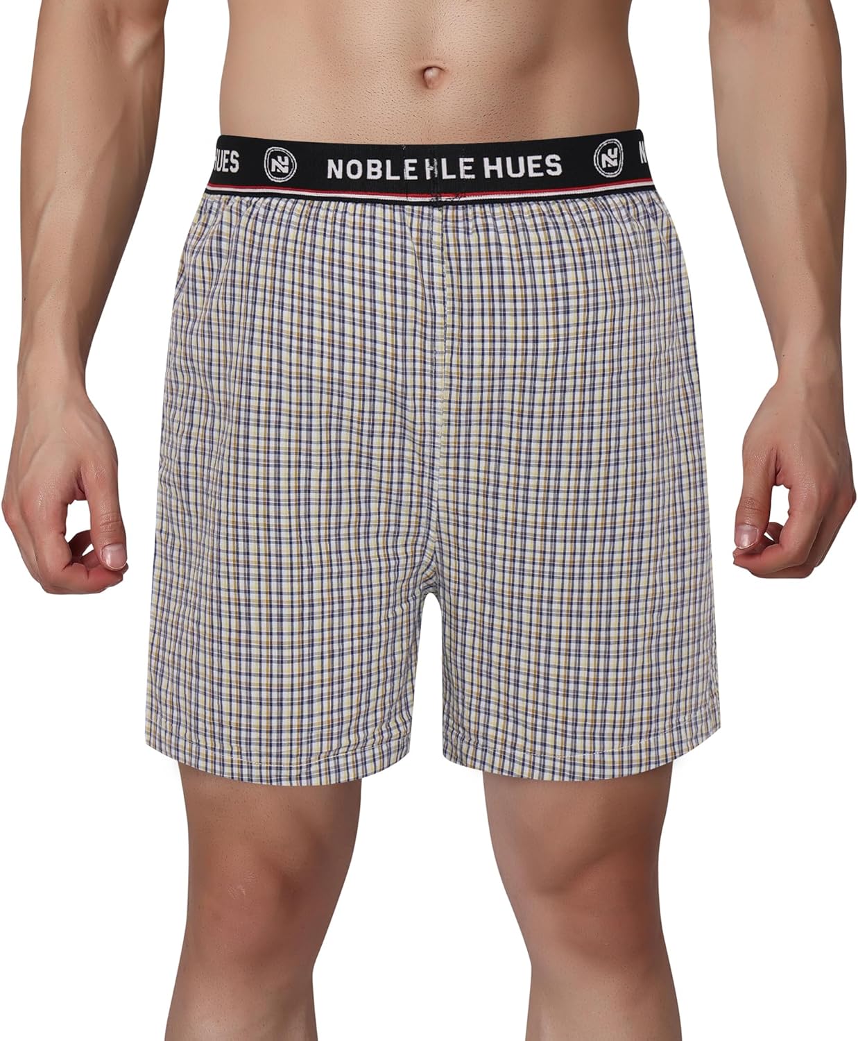 Mens Underwear Cotton Boxers Pack - Mens Boxers with Everyday Comfort, Cool & Breathable Boxers for Men - Image 4