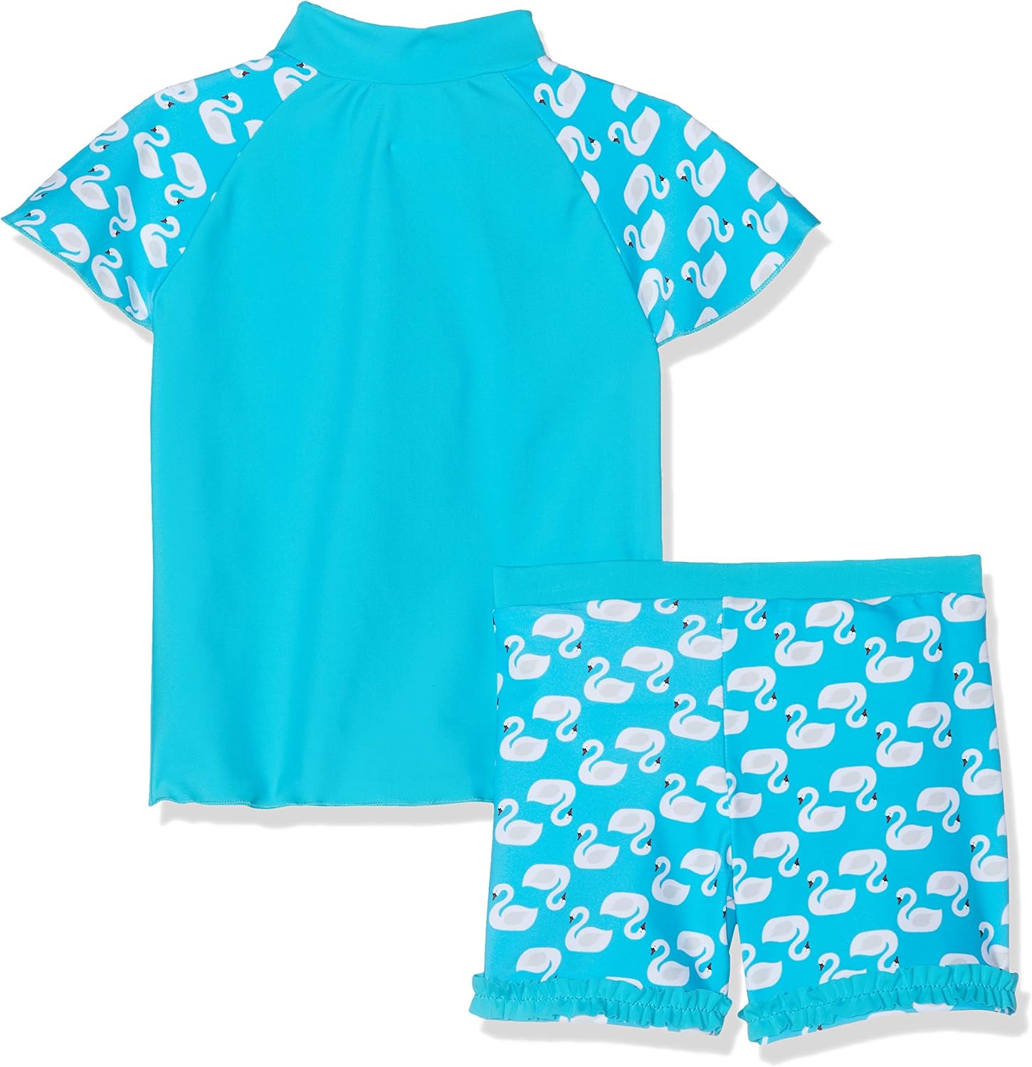 Playshoes UV-Schutz Bade-Set Schwäne Baby Girls' Bath Set
