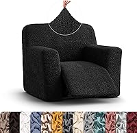 Vista 40 de PAULATO BY GA.I.CO. Funda para sillón reclinable, funda para silla reclinable, funda de tela de poliéster suave, protector de muebles elástico