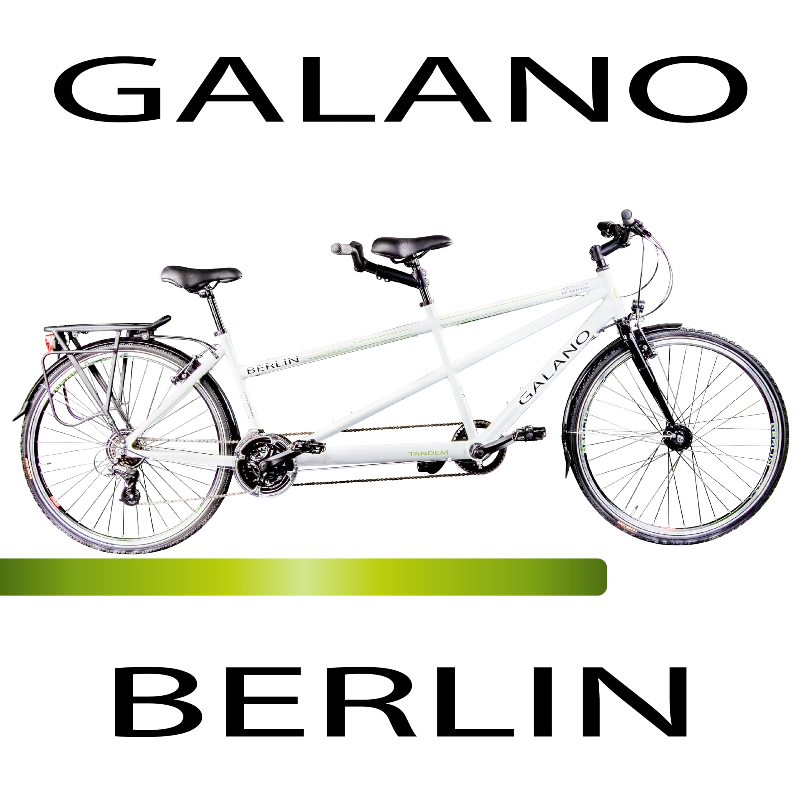 Galano Tandem Fahrrad 2 Personen Trekkingrad 21 Gang ab 150 cm Trekkingfahrrad Damen und Herren 28 Zoll mit StVZO Beleuchtung Berlin