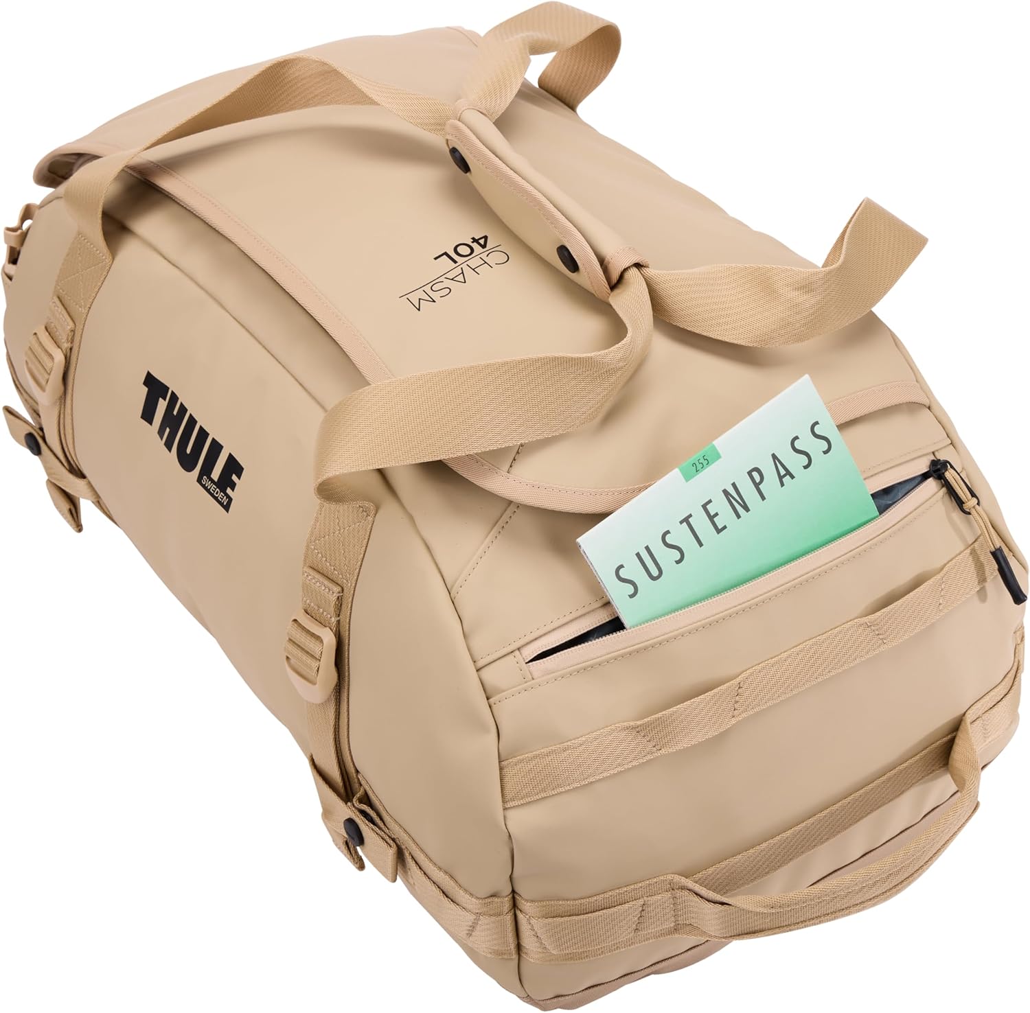 Thule Chasm Duffel bag, Weather-resistant materials, Easy packing, Converts to backpack, Internal pockets, Travel-ready