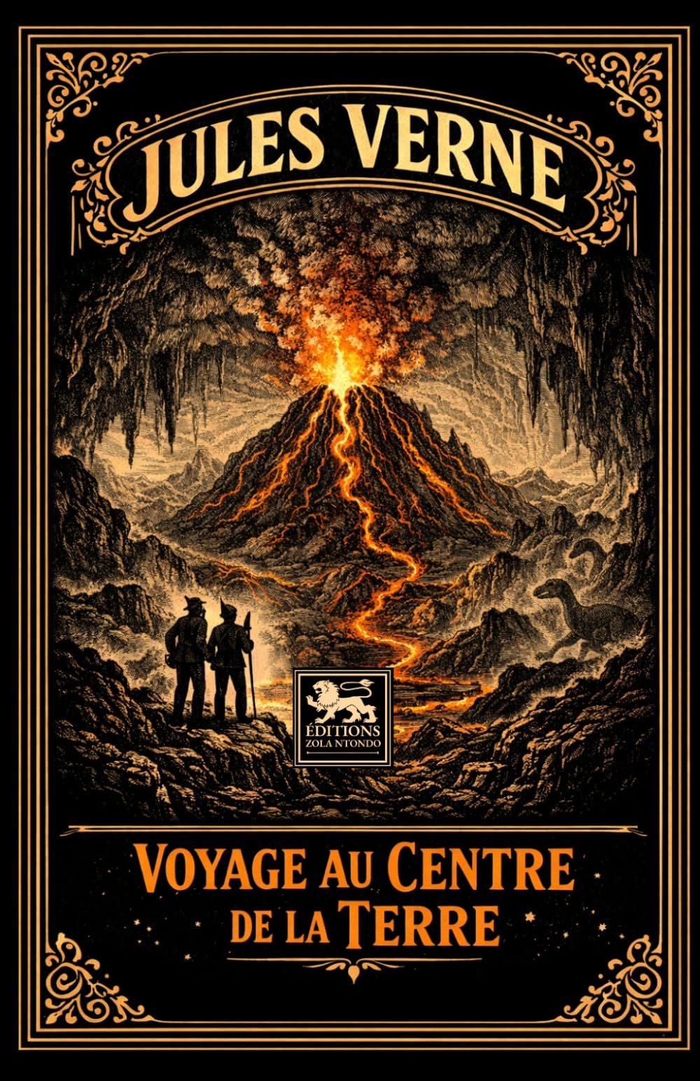 Voyage au centre de la Terre: édition intégrale illustrée avec les gravures originales d’Édouard Riou