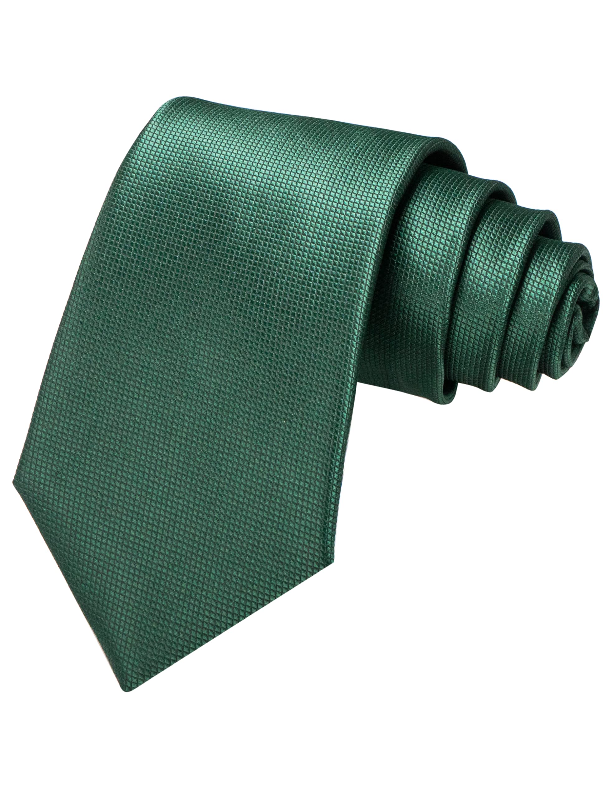 JEMYGINS Solid Color Tie Mens Necktie for Business and Wedding — view 38