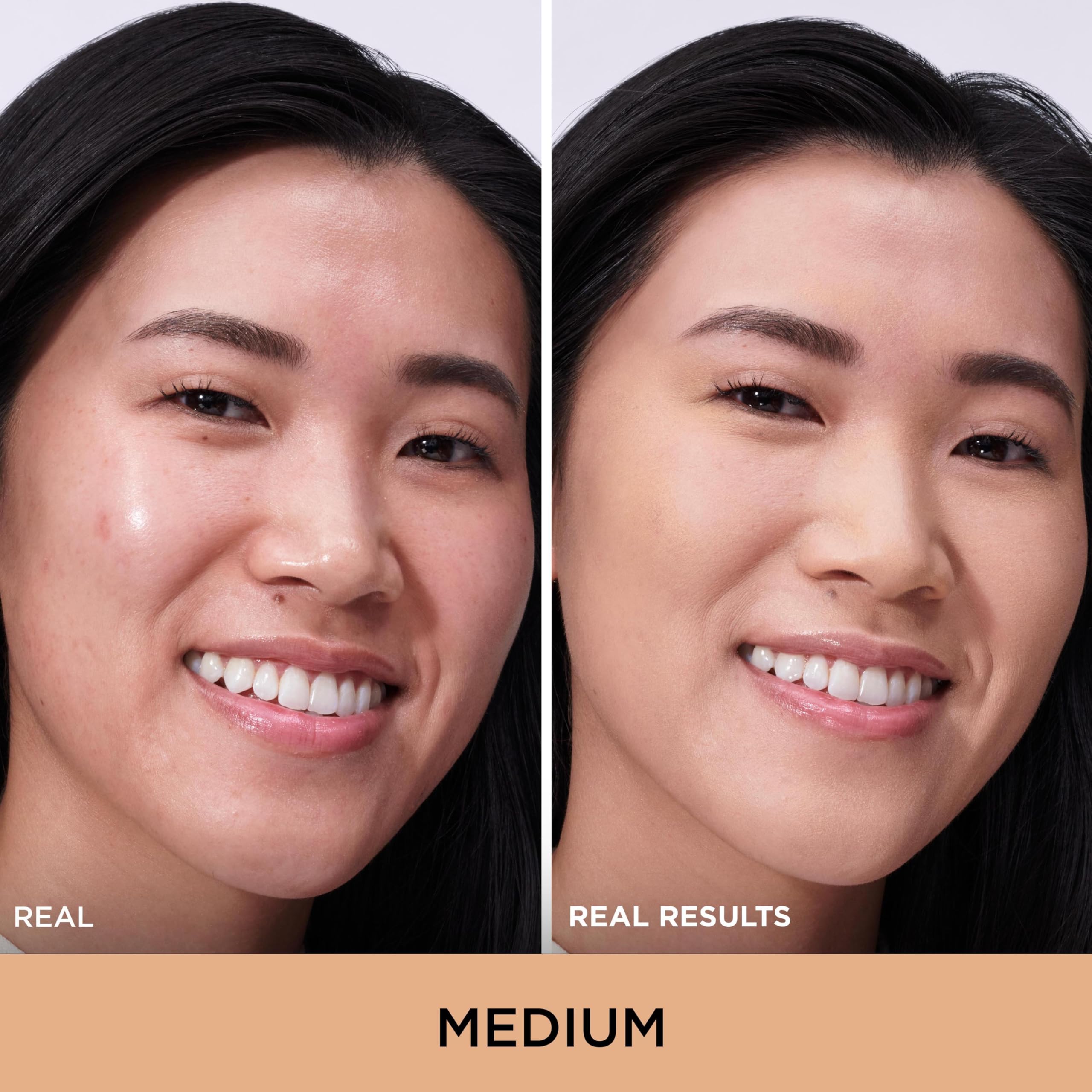 IT Cosmetics Full Coverage Foundation, Natural Matte, Made with Hyaluronic Acid, SPF 40 Protection, Your Skin But Better CC+ - Image 2