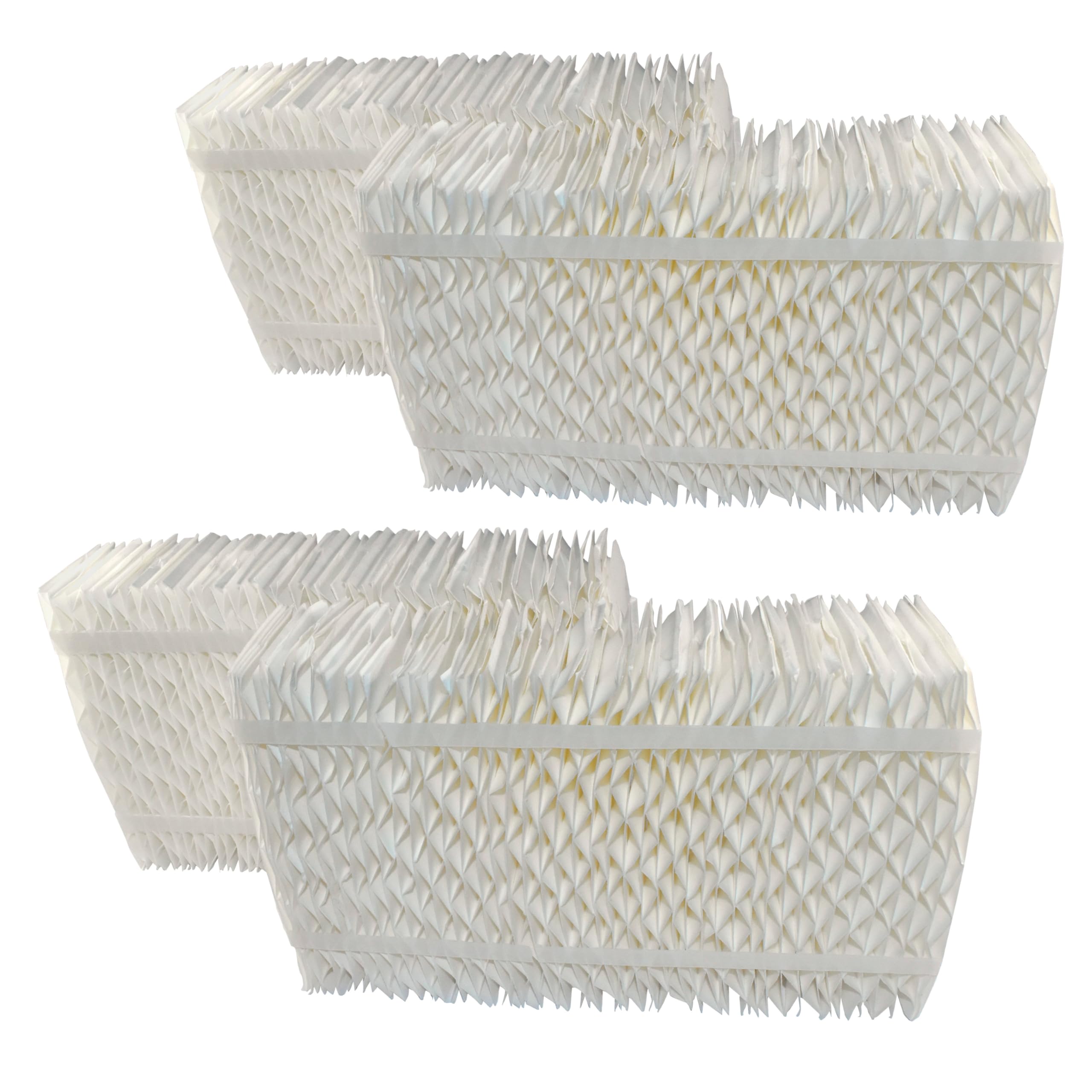 HQRP 4-Pack Wick Filter Compatible with Emerson HD1205 HD12050 HD1211 HD12110 HD12111 HD2412 HD24120 HD24121 MoistAIR Humidifier