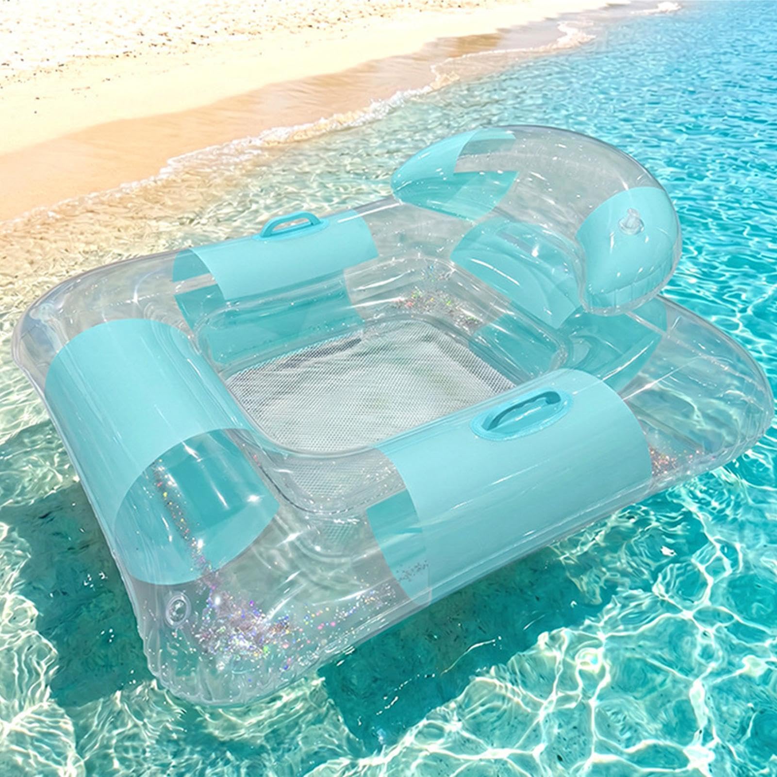 Bouées De Piscine Flottantes pour Les Adultes Portable Taille PVC À | Chaise flottante selle de piscine Pour Plage Hôtels Parcs Jardins Rivières Fêtes Estivales En Plein