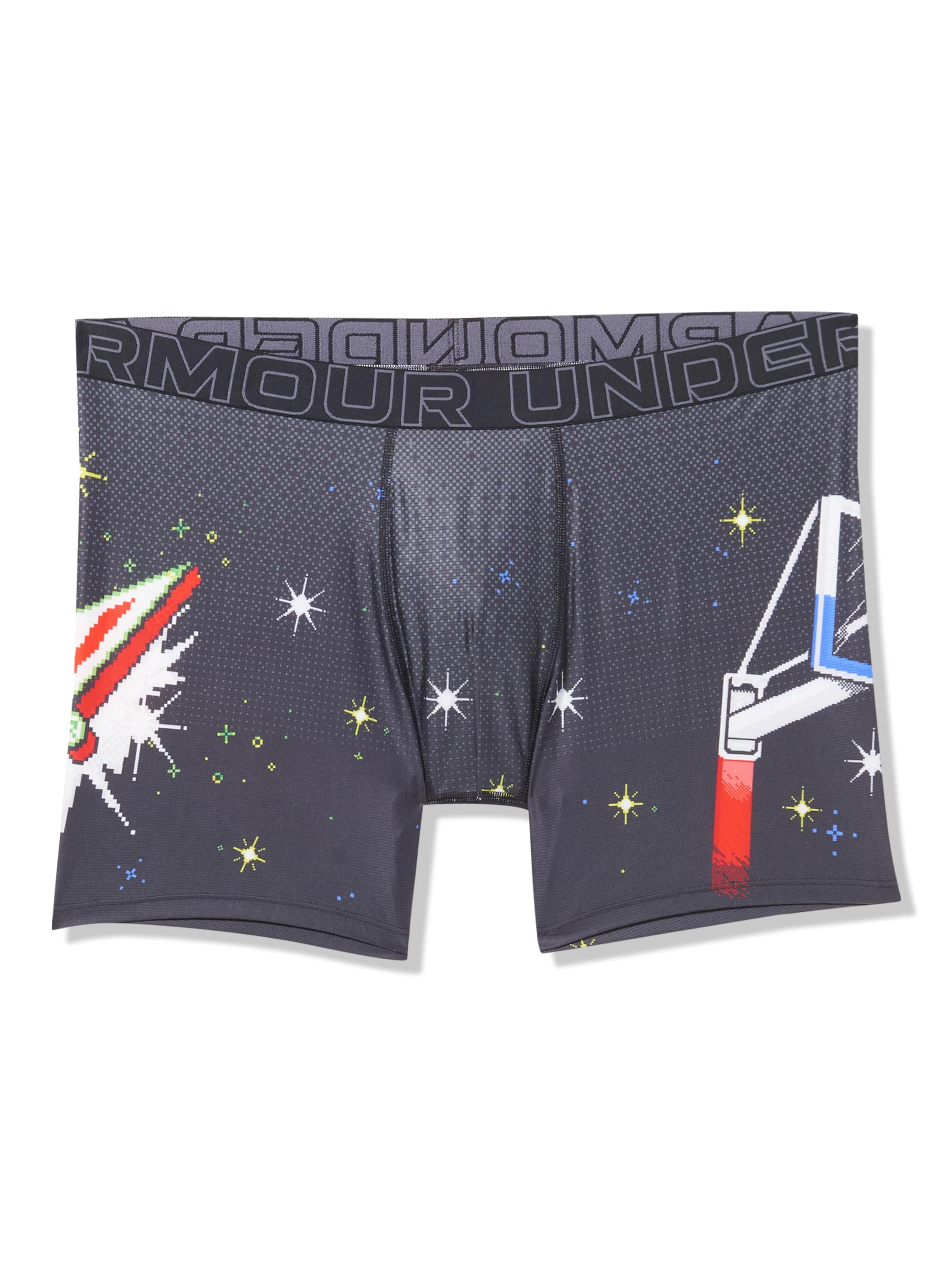 Under Armour Men's Multi-Pack Performance Tech Mesh Boxerjock Brief, 6" Inseam, All-Day Comfort