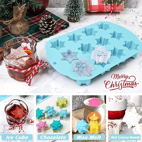 Vista 16 de Webake Moldes de silicona para cubitos de hielo de conejo, 8 cavidades para chocolate, dulces, cubitos de hielo, decoraciones de cupcakes, ideales