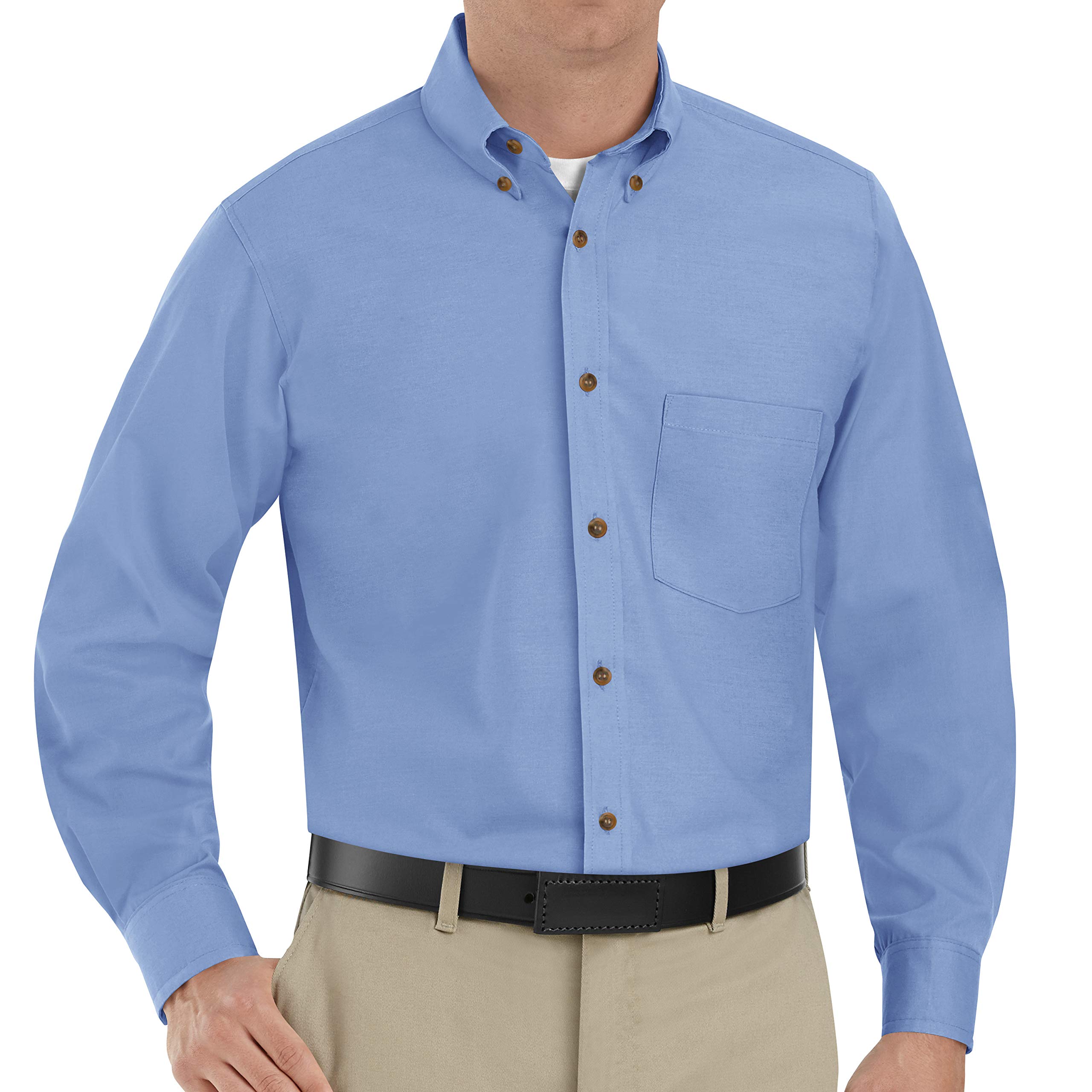 Red Kap Men's Poplin Dress Shirt