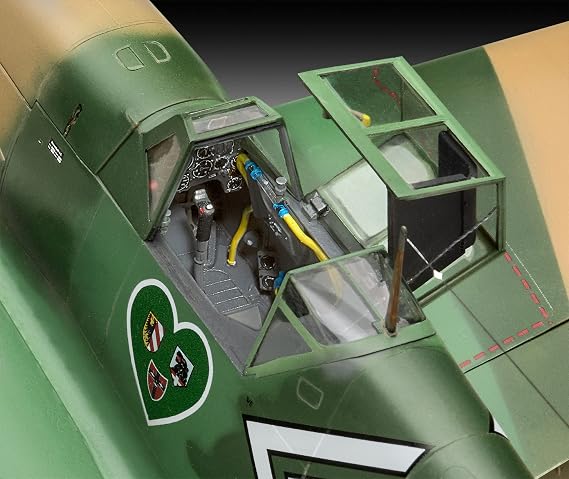 German Rebel Revell 1/32 German Air Force Messerschmitt Bf109G-2/4 Plastic Model 03829