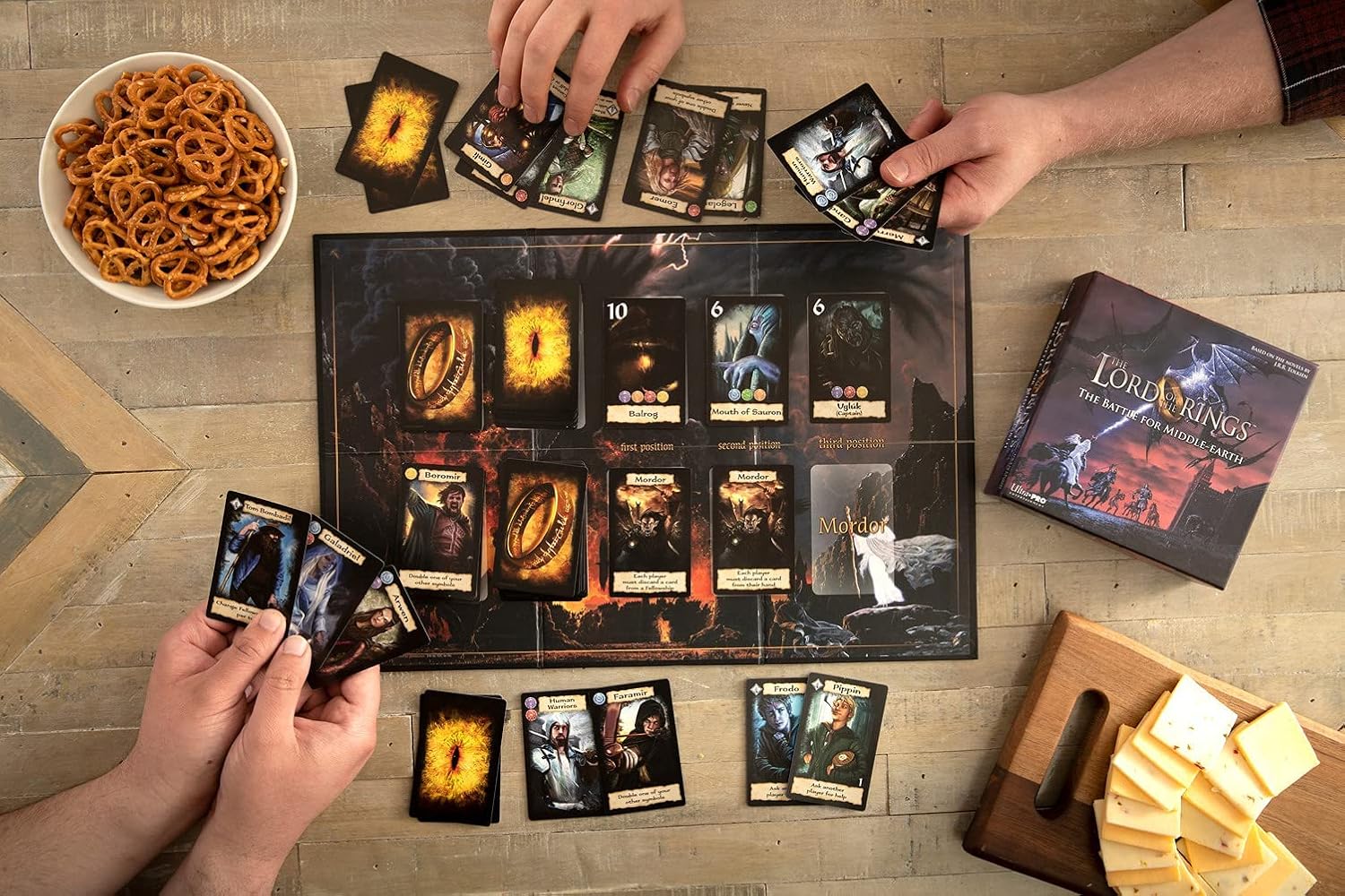Lord of The Rings Card Game: Battle for Middle Earth - Build Your Fellowship and Defeat Your Enemies, Based on Novels by J.R.R. Tolkien