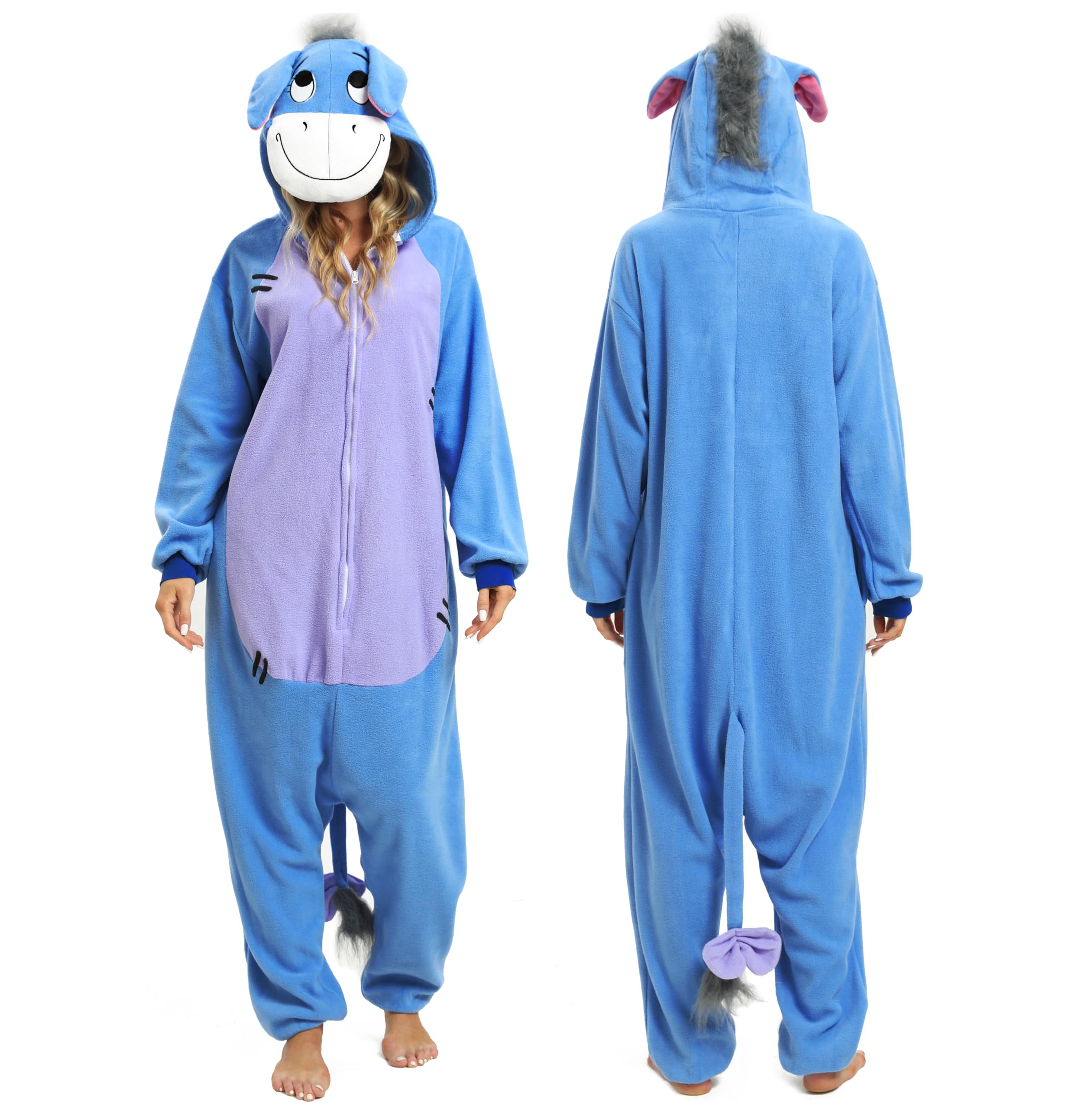 LBJR Pigiama Animali Adulti Cosplay Costume Pigiamone Intero Onesie