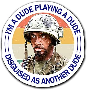 Amazon: Tropic Thunder Kirk Lazarus I'm A Dude Playing A Dude