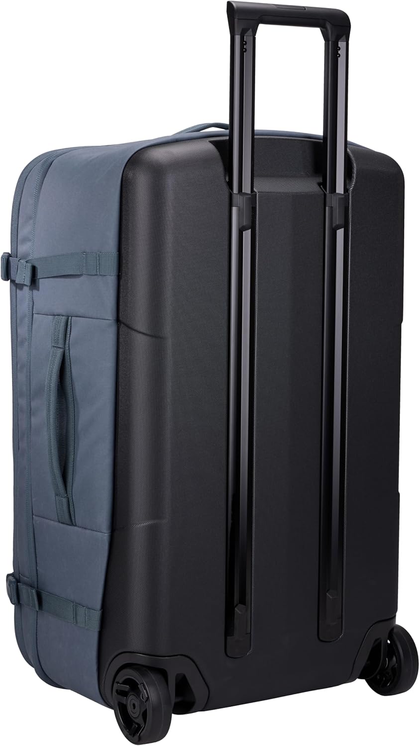 Thule Aion 70cm Wheeled Duffel - Wet/Dirty Storage Pocket - Smooth Rolling Wheels - Interior Compression Straps - Lockable Exterior Zippers - 100% Recycled PFC-Free Waxed Canvas Fabric
