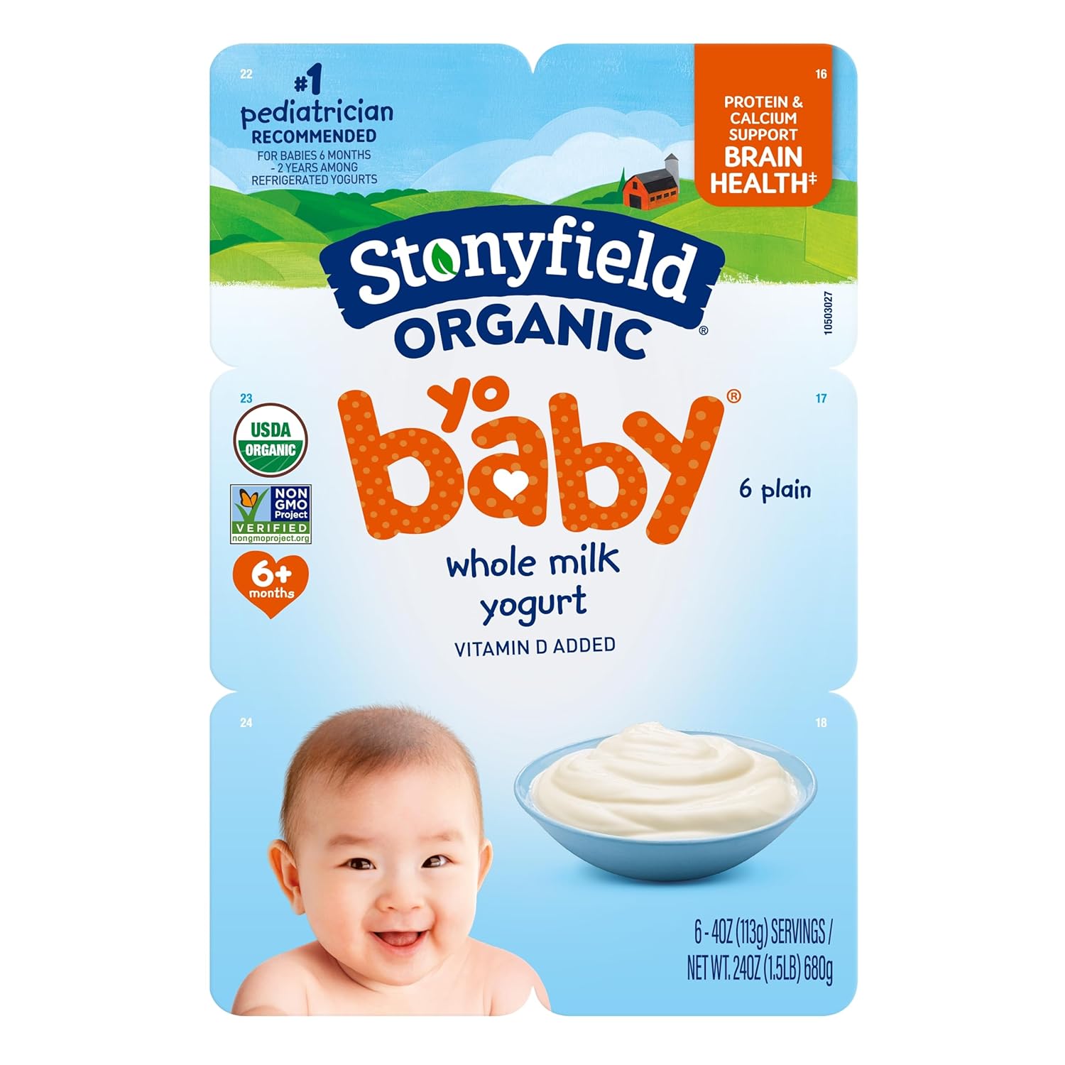 Stonyfield Organic YoBaby Whole Milk Baby Yogurt Lebanon Ubuy