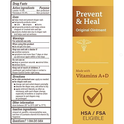 Miniatura 7 de AD - Ungüento para dermatitis del pañal y protector de la piel original 4 onzas paquete de 3