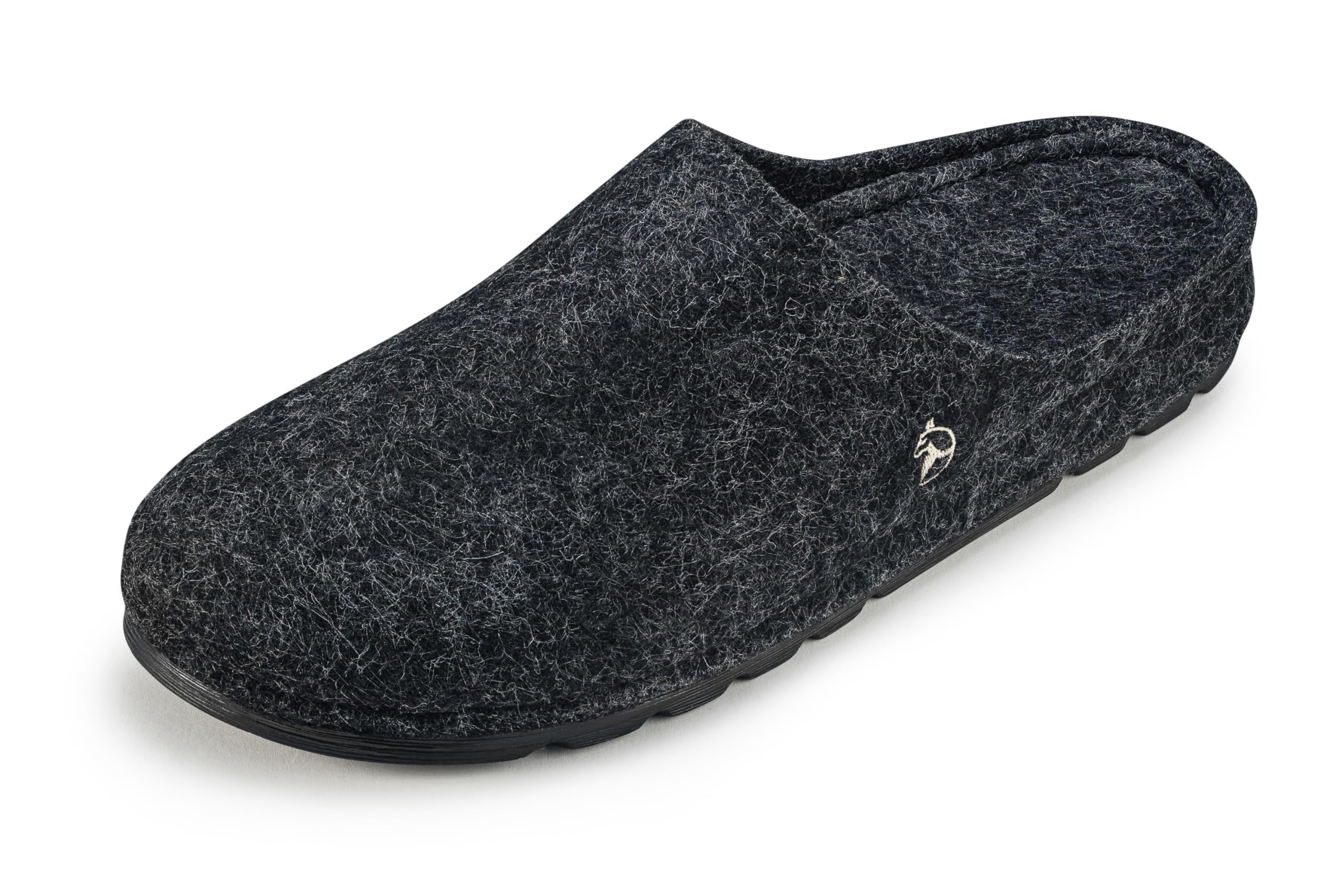 ESTRO Pantuflas de Fieltro Hombre - Zapatillas Casa Hombre Cerradas Zapatillas Casa con Suela de Goma Pantuflas Fieltro F05