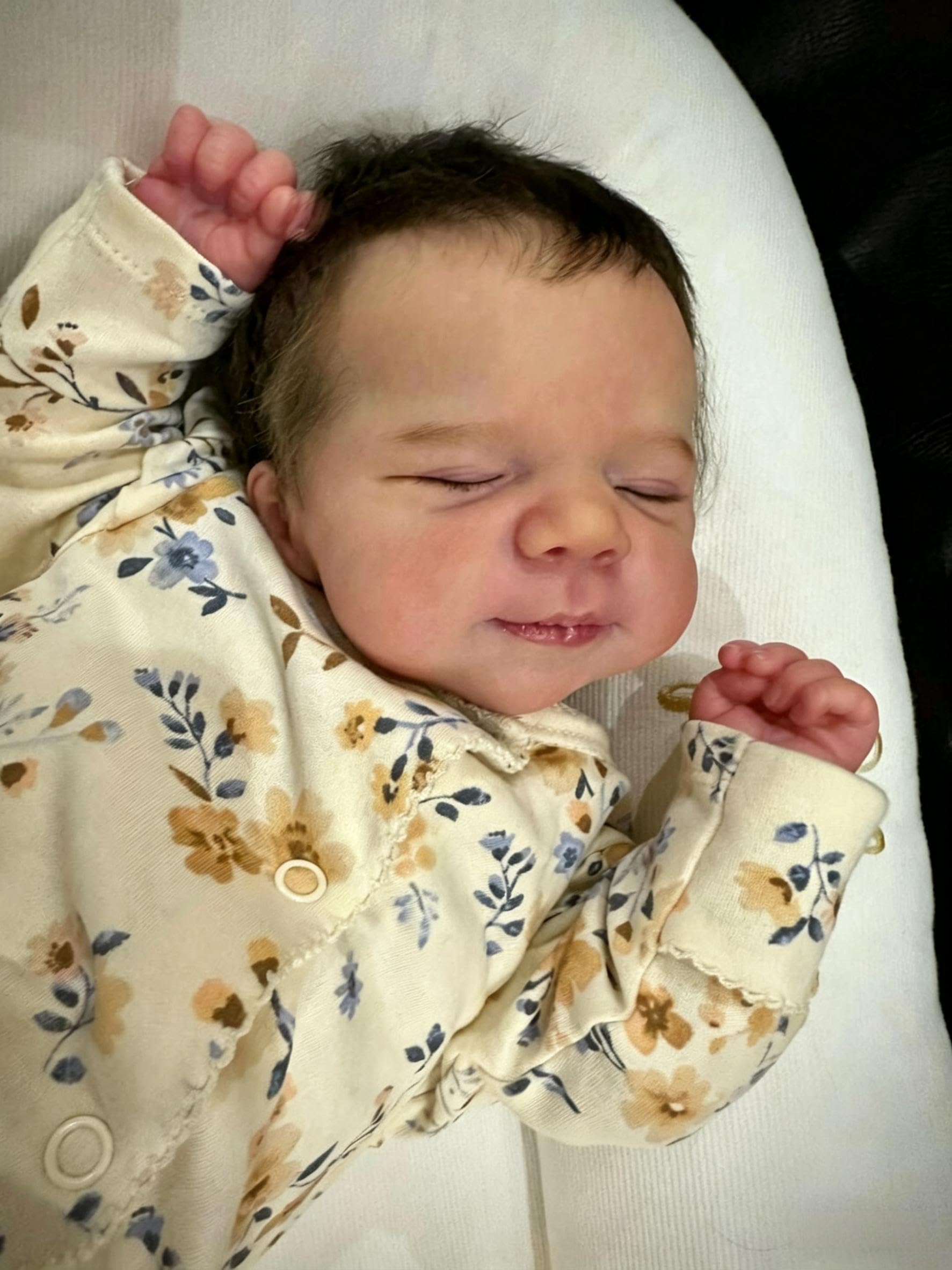 RXDOLL Reborn Baby Dolls silikonowe całe ciało, realistyczna dziewczyna, 45 cm, anatomicznie poprawna, wodoodporna, w pełni silikonowa, realistyczna lalka bobas, dziewczyna, która wygląda jak