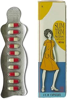 German Remidies Slim Trim 60mg (For Weight loss, Burn Fat) (30 Capsules)