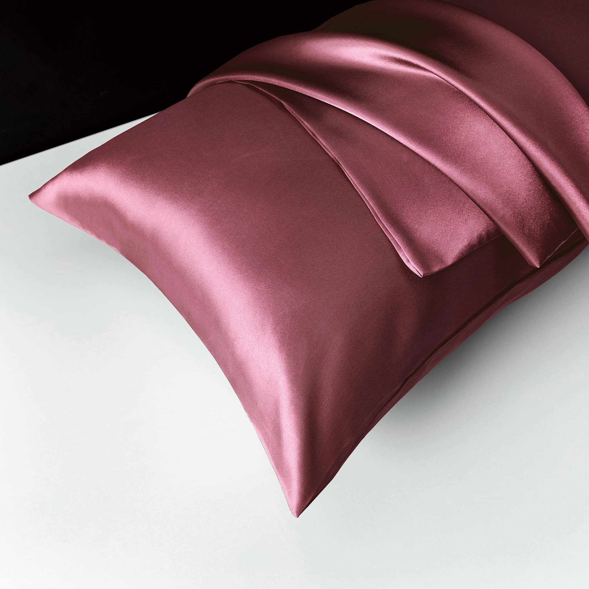 Taie d'oreiller 65x65 cm mousseline de coton collection MILOS rose