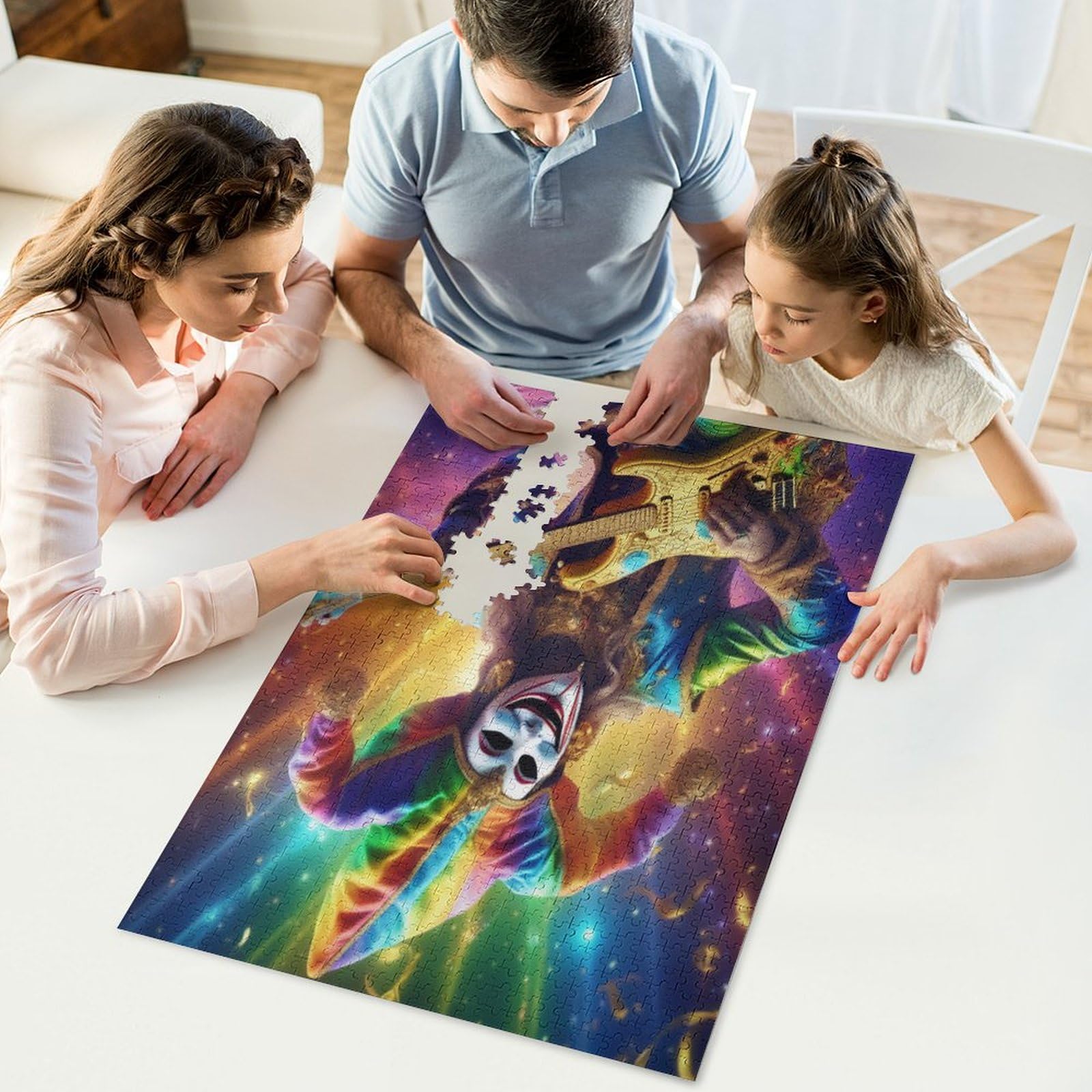 Impossible Puzzle 1000 Teile – Kanusee Motiv – 70x50 Cm – Aus Recyceltem Karton Mit Abgerundeten Kanten – Herausforderndes Geschicklichkeitsspiel Für Erwachsene & Familien Ab 14