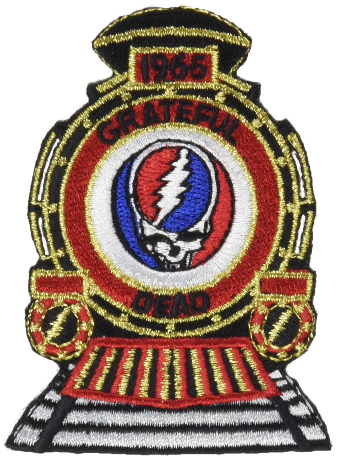 Application Grateful Dead 1965 SYF Patch,Black